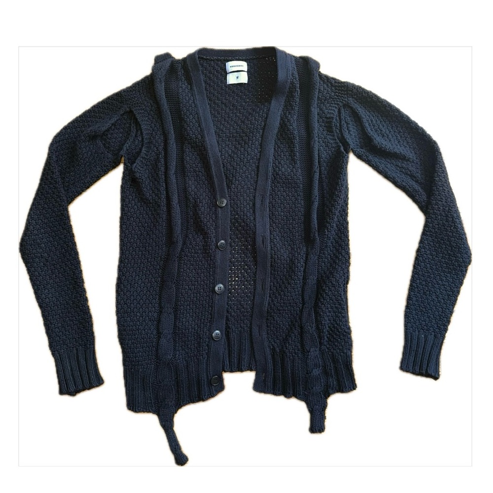 Mihara yasuhiro Cable Knit Cardigan